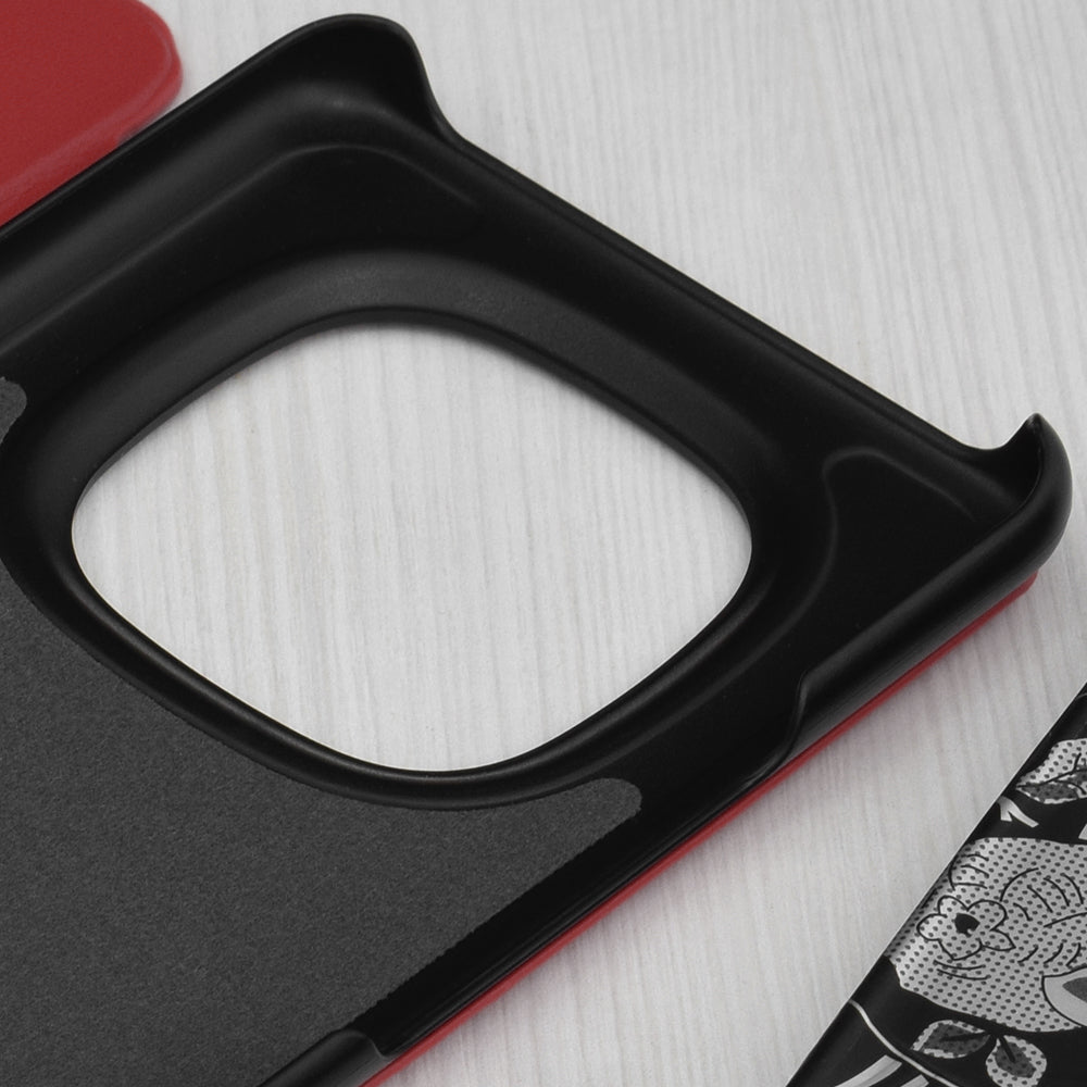 Funda para Xiaomi Redmi Note 15 Pro 5G, Techsuit, eFold, Roja