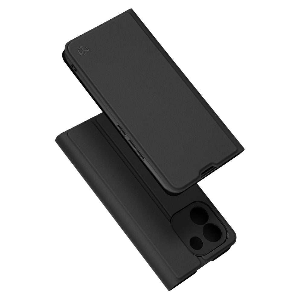 Funda para Xiaomi Redmi Note 17 Pro Max, Techsuit, Magskin Book, Negra