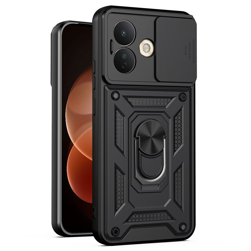 Funda para Xiaomi Redmi Note 17 Pro, Techsuit, CamShield, negra