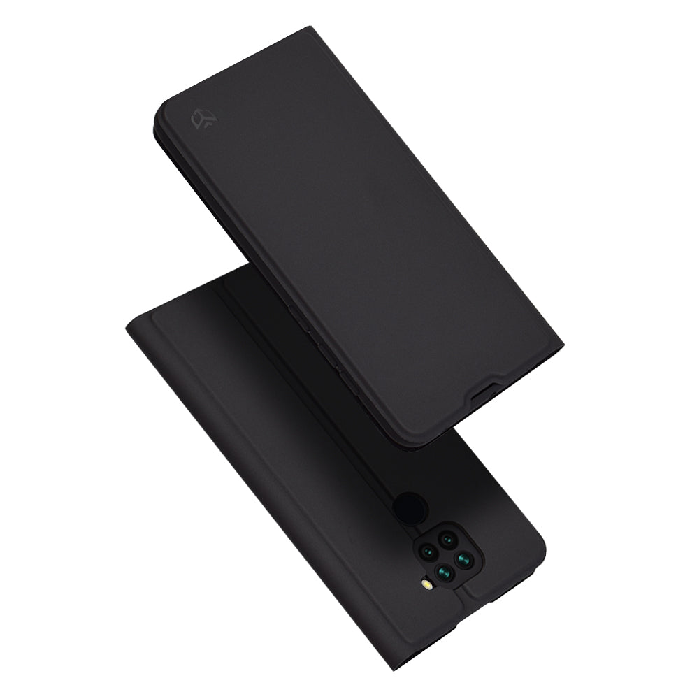 Funda para Xiaomi Redmi Note 9 / 10X 4G, Techsuit, Magskin Book, Negra