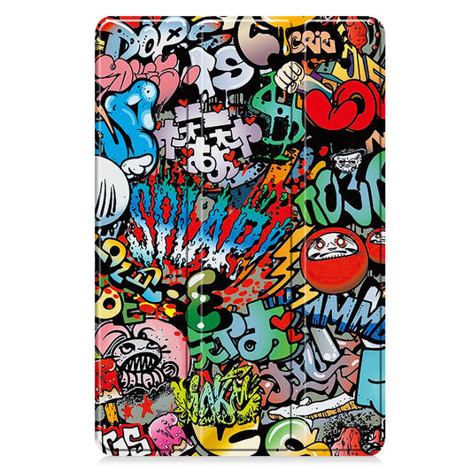 Funda para Xiaomi Redmi Pad 2 Pro, Techsuit, FoldPro Urban Vibe, Multicolor