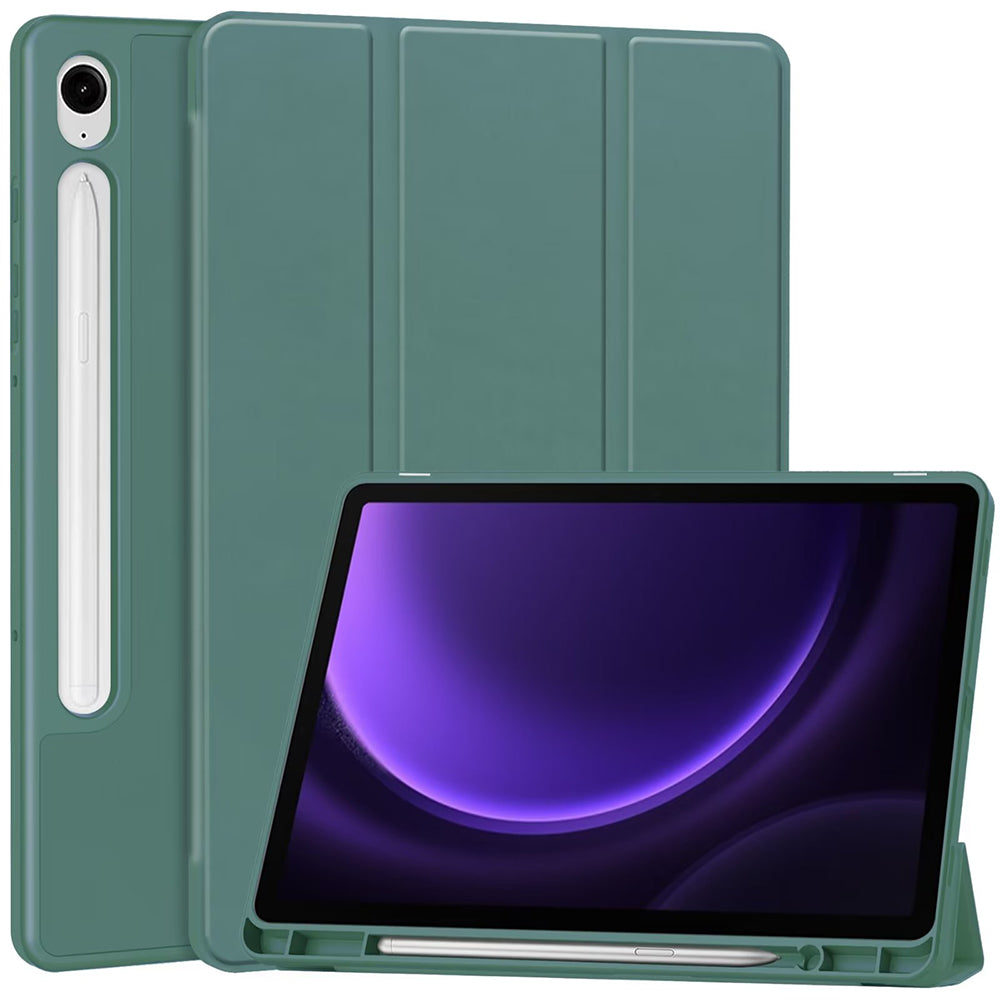 Funda para Xiaomi Redmi Pad 2, Techsuit, Flex Trifold, Verde