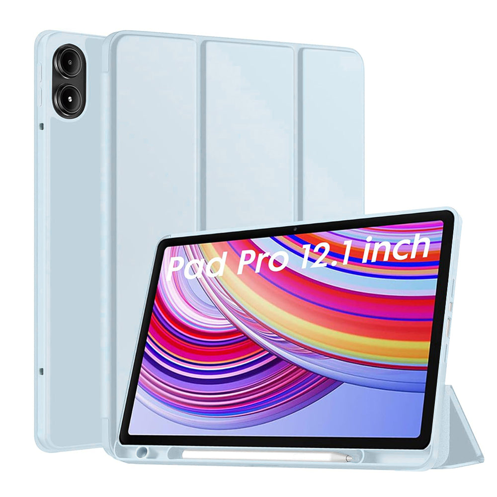 Funda para Xiaomi Redmi Pad Pro / Pad / Pad Pro 5G, Techsuit, Flex Trifold, Azul