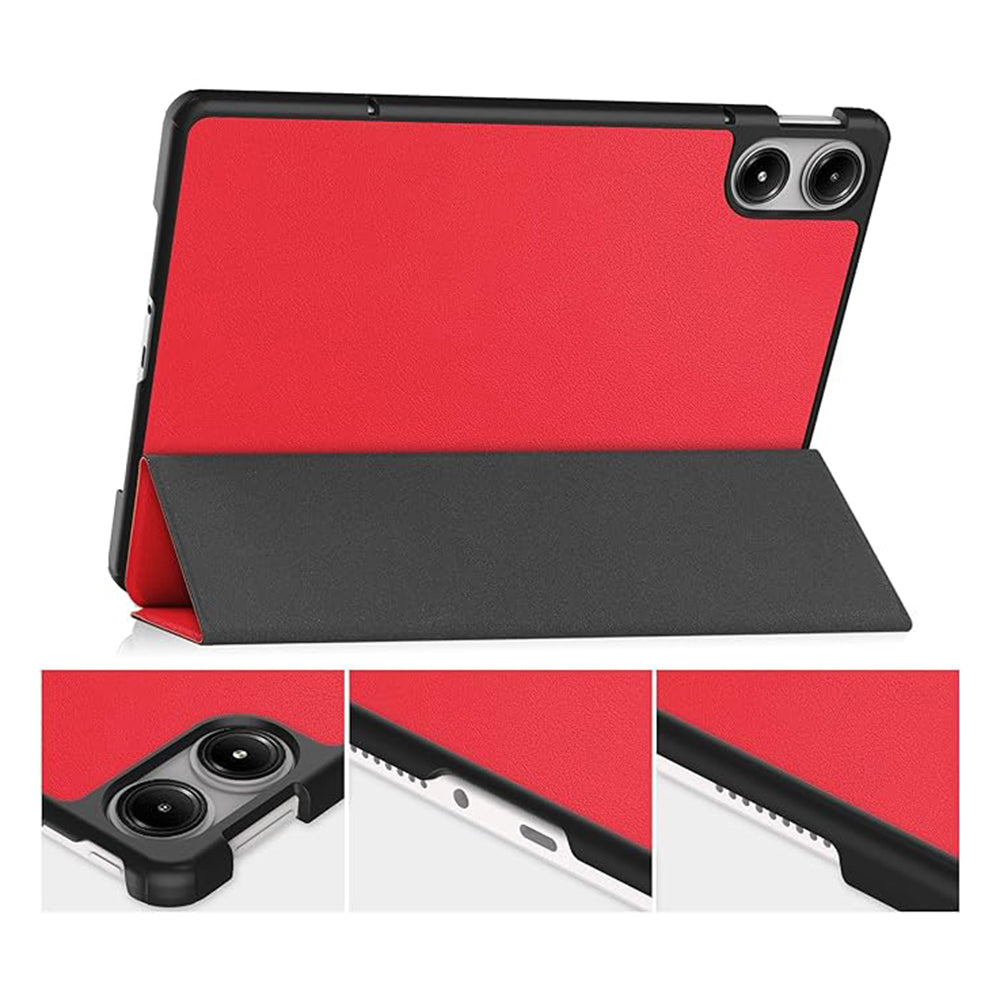 Funda para Xiaomi Redmi Pad Pro / Pad / Pad Pro 5G, Techsuit, FoldPro, Roja