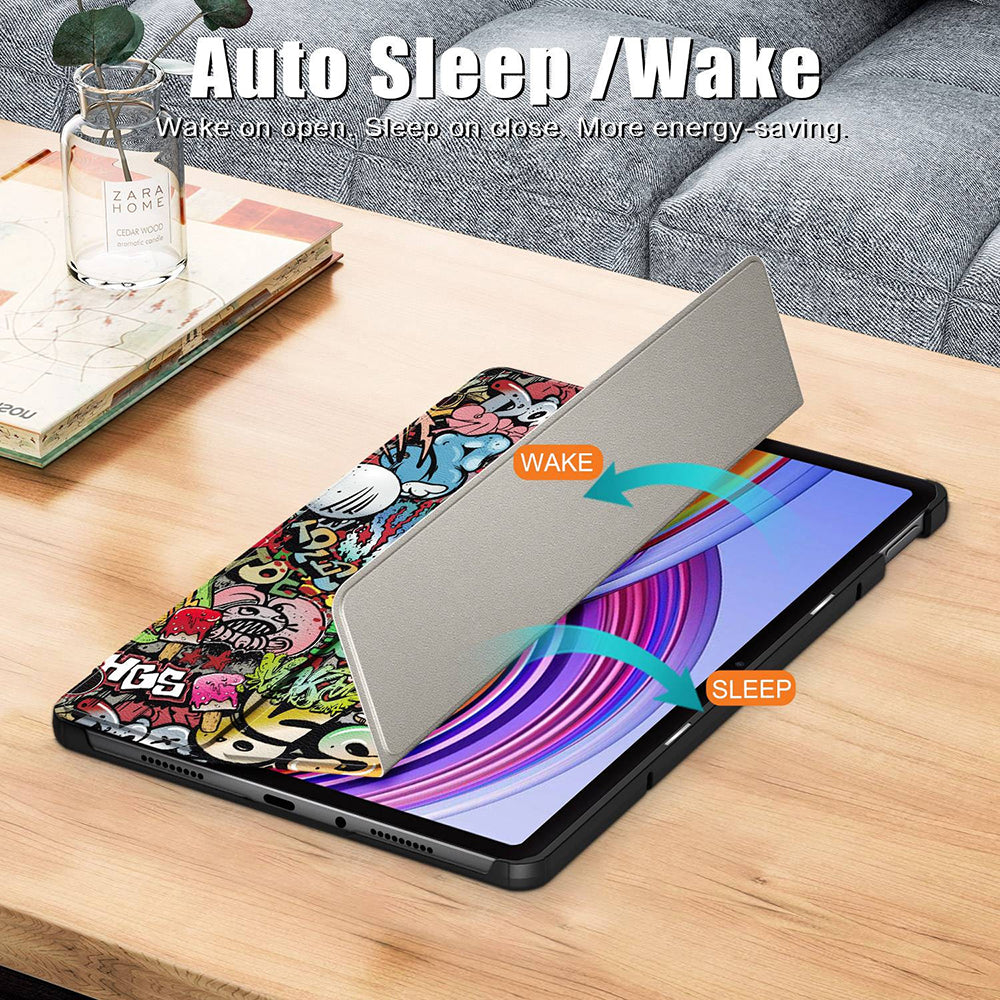 Funda para Xiaomi Redmi Pad Pro / Pad / Pad Pro 5G, Techsuit, FoldPro Urban Vibe, Multicolor