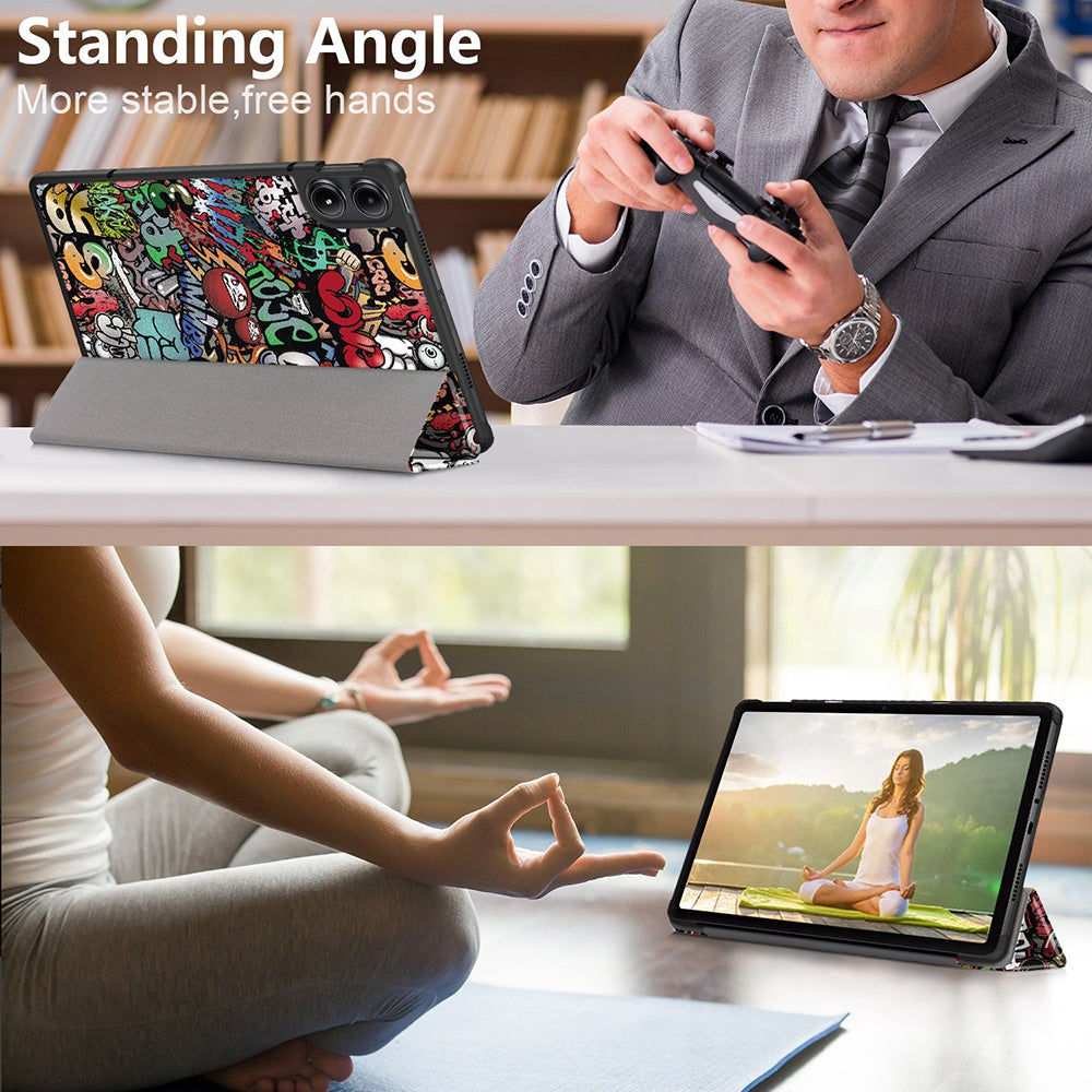Funda para Xiaomi Redmi Pad Pro / Pad / Pad Pro 5G, Techsuit, FoldPro Urban Vibe, Multicolor
