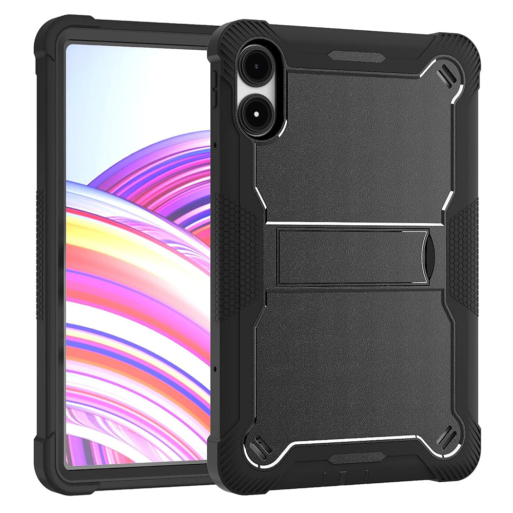 Funda para Xiaomi Redmi Pad Pro / Pro 5G / Poco Pad, Techsuit, Rugged TabShell, Negra
