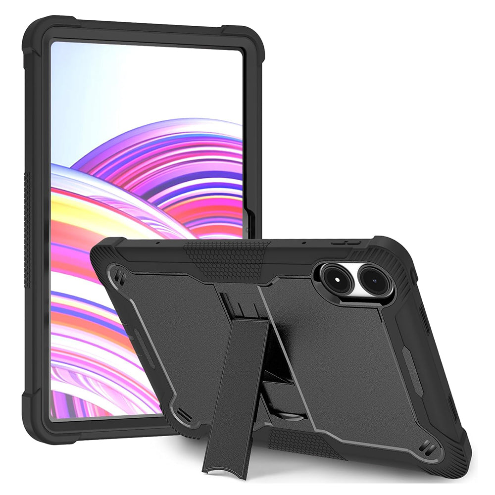 Funda para Xiaomi Redmi Pad Pro / Pro 5G / Poco Pad, Techsuit, Rugged TabShell, Negra