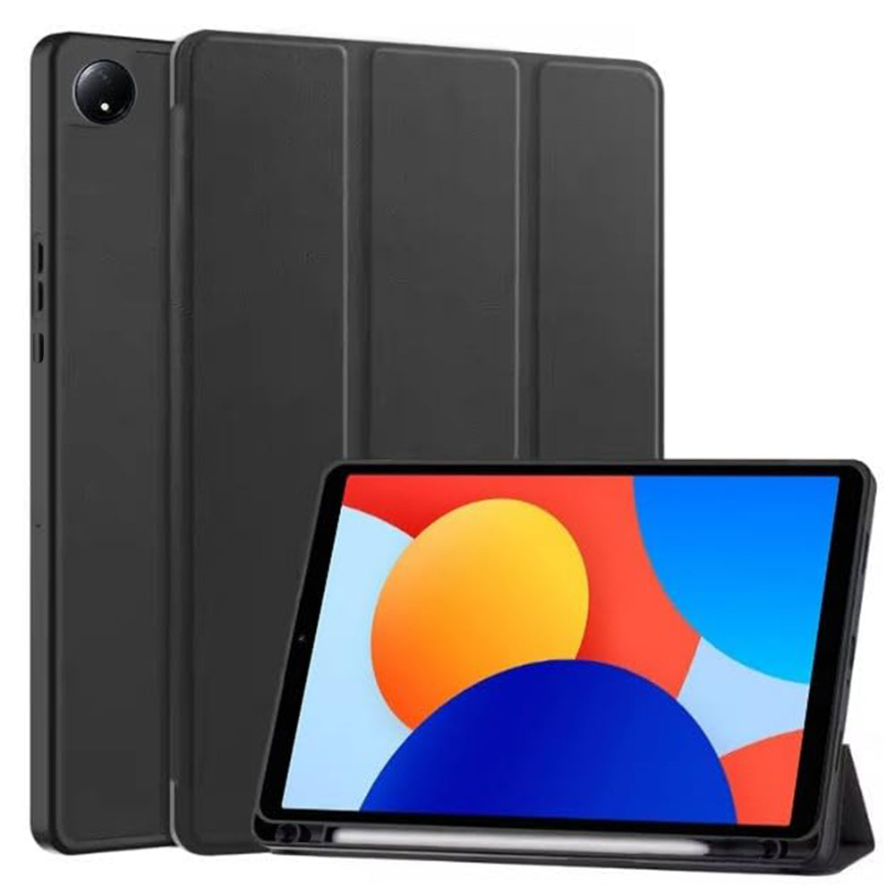 Funda para Xiaomi Redmi Pad SE 8.7, Techsuit, Flex Trifold, Negra