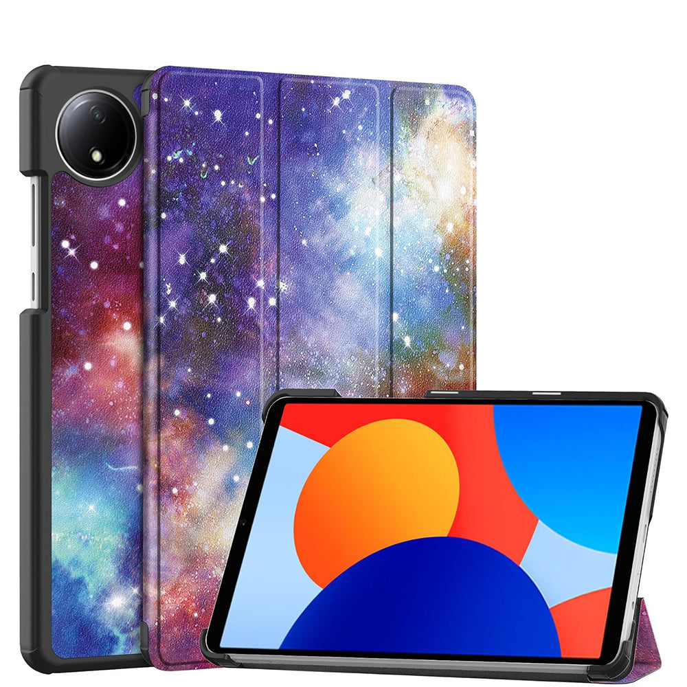 Funda para Xiaomi Redmi Pad SE 8.7, Techsuit, FoldPro Galaxy, Multicolor