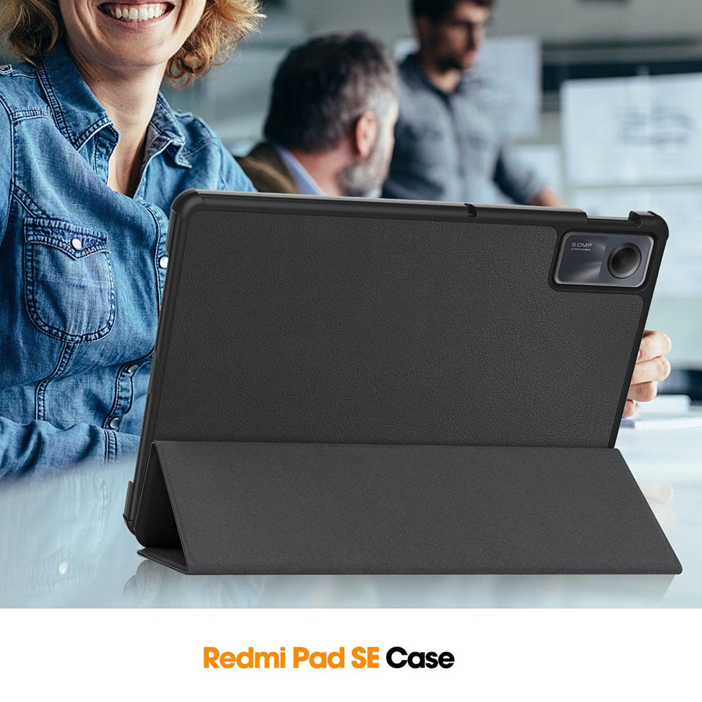 Funda para Xiaomi Redmi Pad SE, Techsuit, FoldPro Butterfly, Multicolor