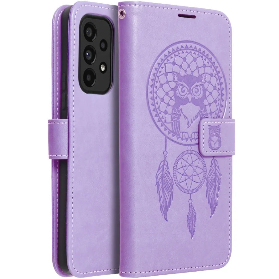 Funda para Samsung Galaxy A22 5G A226, OEM, MEZZO Dream Catcher, Morado