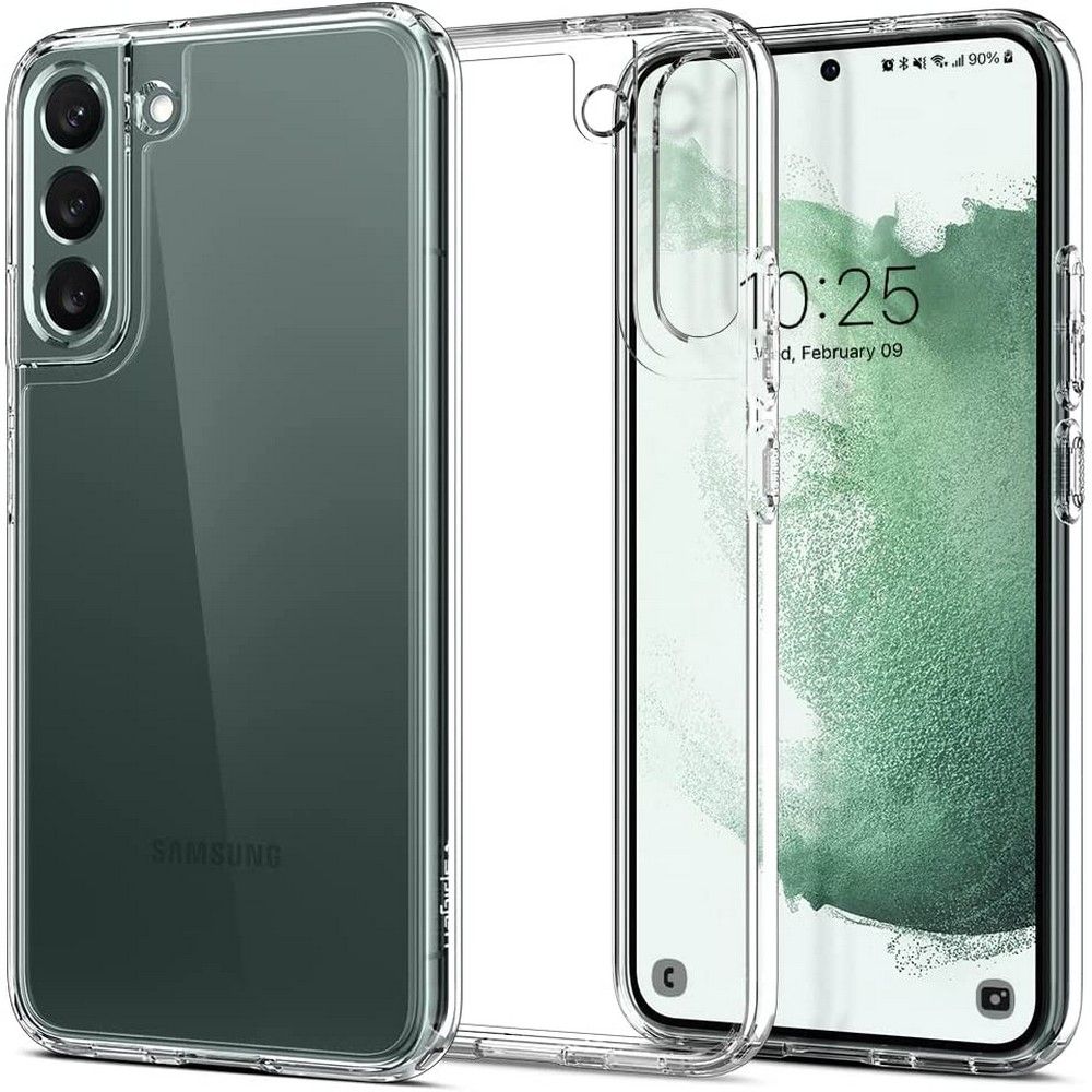 Funda para Samsung Galaxy S22 5G S901, Spigen, Ultra Hybrid, Transparente ACS03988