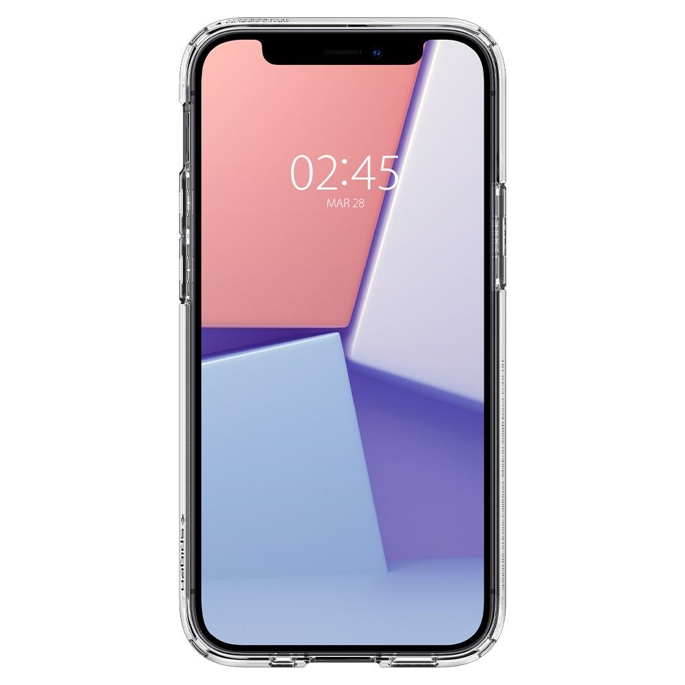 Funda para Apple iPhone 12 / 12 Pro, Spigen, Ultra Hybrid, Transparente ACS01702