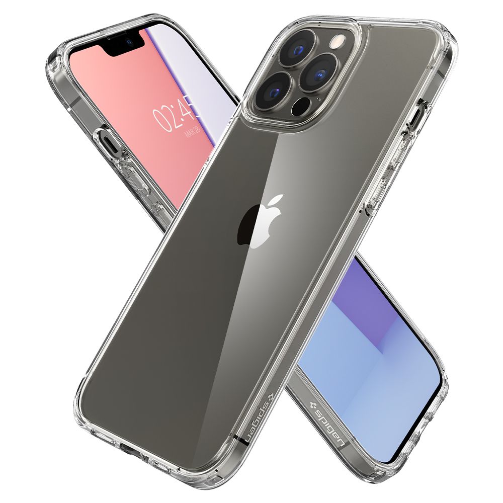 Funda para Apple iPhone 13 Pro Max, Spigen, Ultra Hybrid, Transparente SPN1759CL