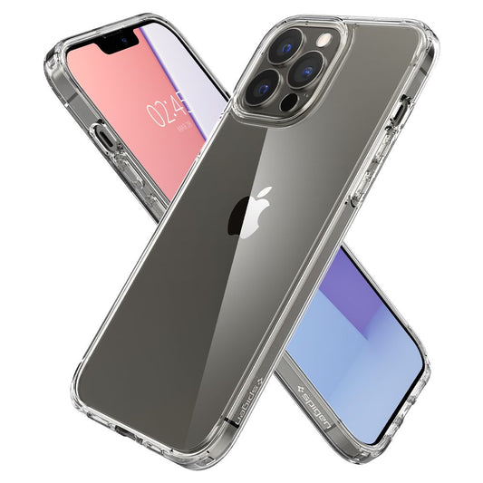 Funda para Apple iPhone 13 Pro Max, Spigen, Ultra Hybrid, Transparente SPN1759CL