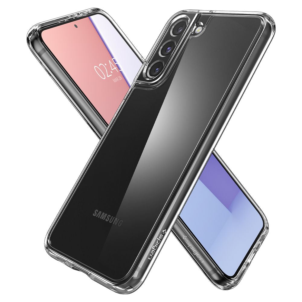 Funda para Samsung Galaxy S22 5G S901, Spigen, Ultra Hybrid, Transparente ACS03988