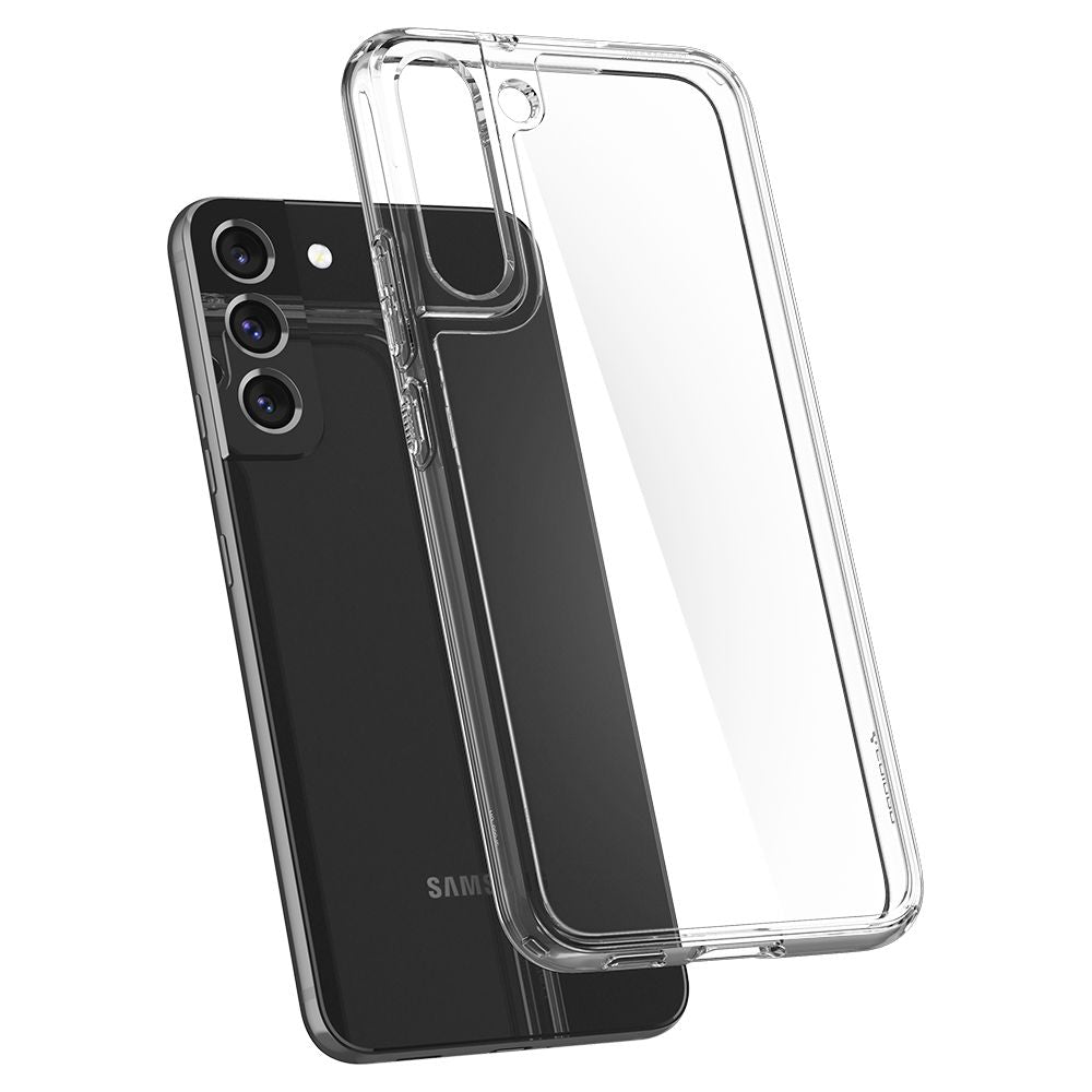 Funda para Samsung Galaxy S22 5G S901, Spigen, Ultra Hybrid, Transparente ACS03988