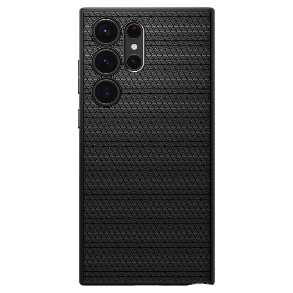 Funda para Samsung Galaxy S23 Ultra S918, Spigen, Liquid Air, Negra Mate ACS05614