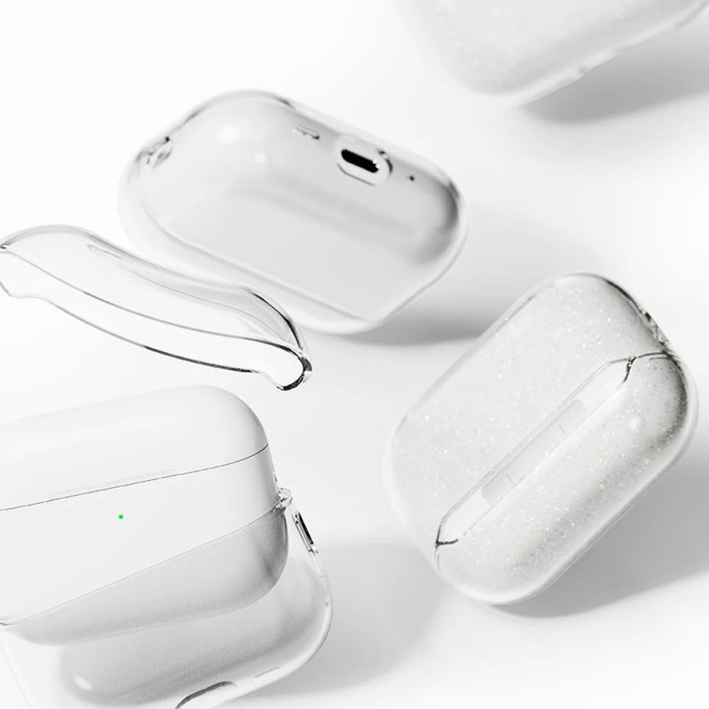 Funda Ringke Air Glitter para Apple AirPods Pro 3, Transparente