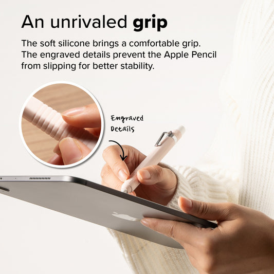 Funda Ringke Drafting para Apple Pencil Pro / Pencil (Generación 2), Blanca