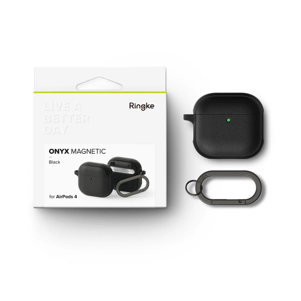 Funda Ringke Onyx Magnética para Apple AirPods 4, Verde