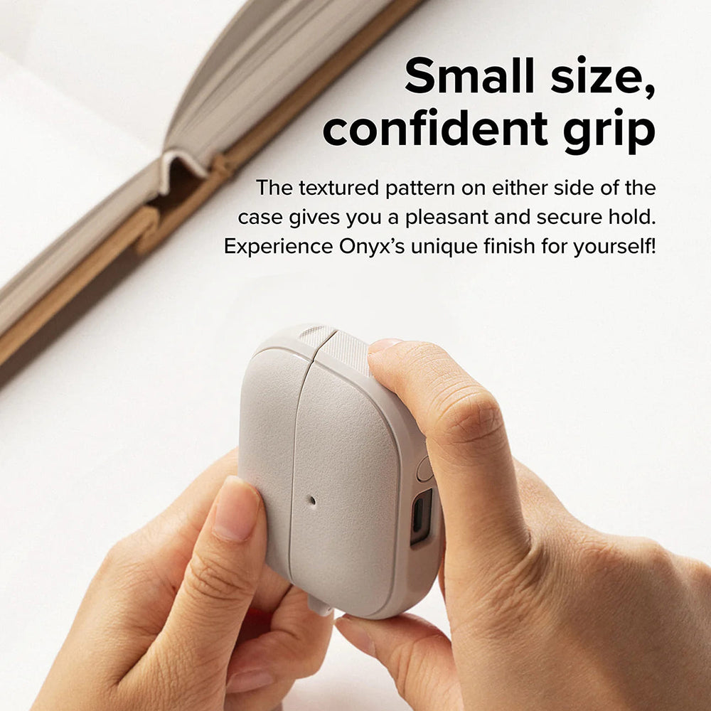 Funda Ringke Onyx Magnética para Samsung Galaxy Buds3 FE / Buds3 Pro / Buds3, Gris