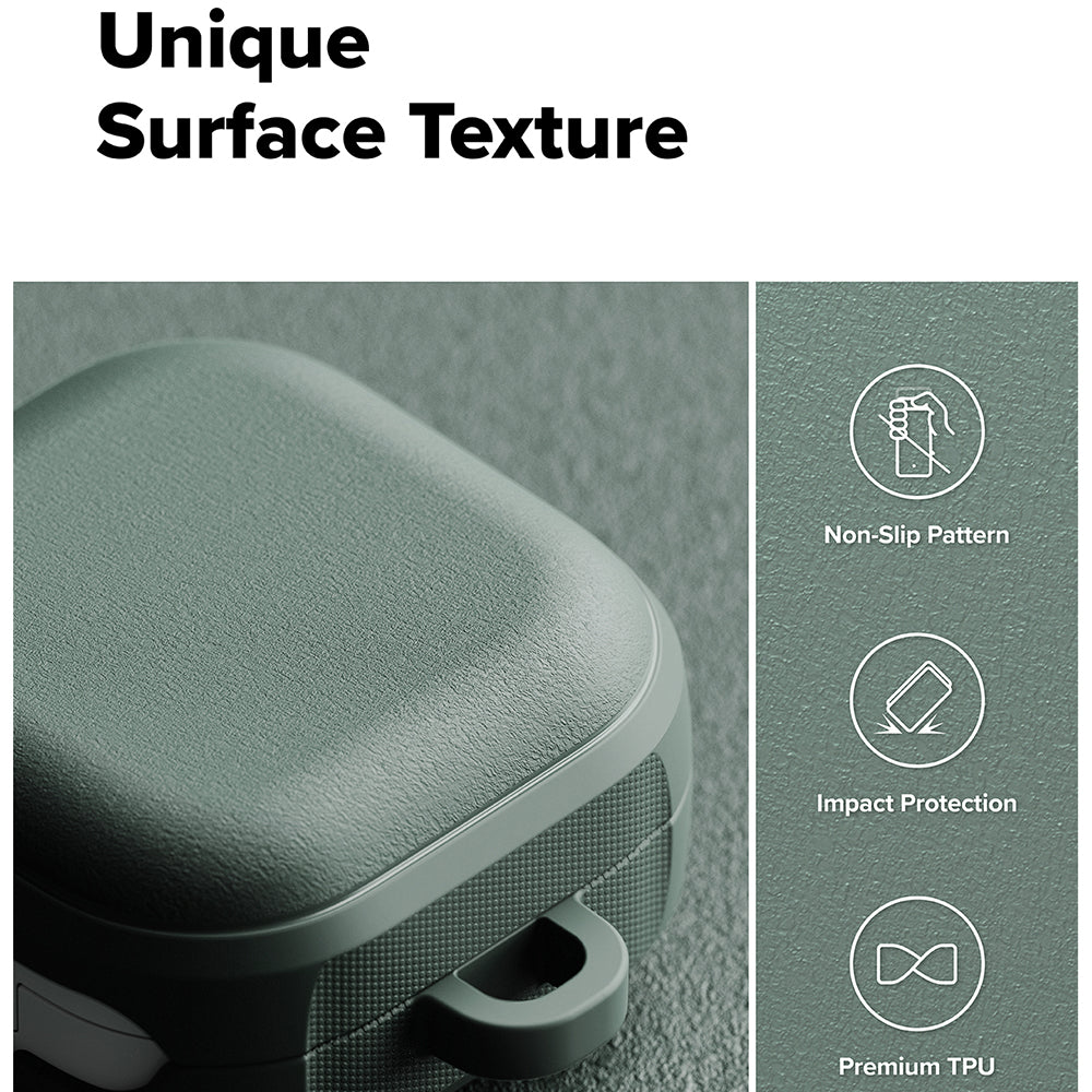 Funda Ringke Onyx Magnética para Samsung Galaxy Buds4 / Buds4 Pro, Verde