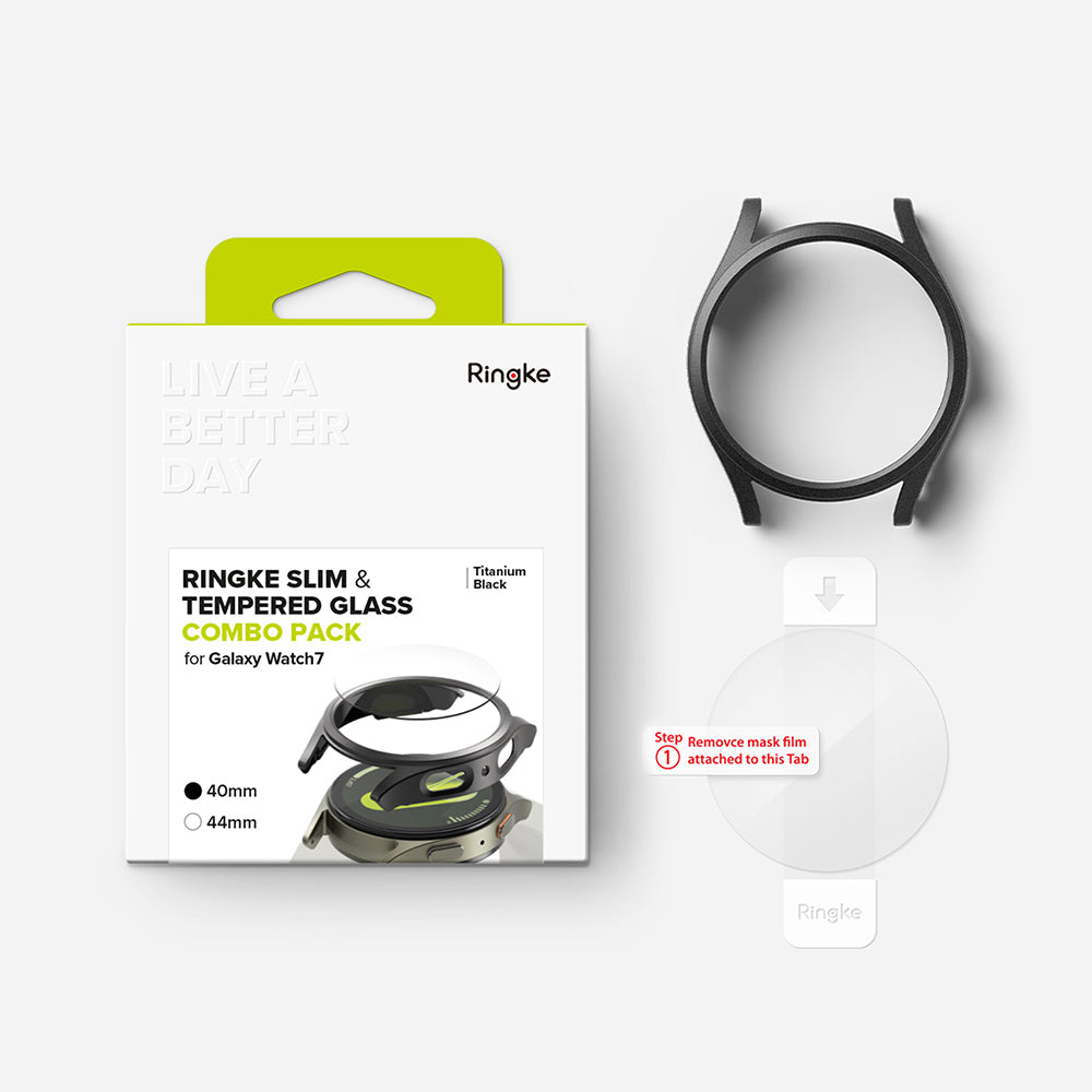 Funda Ringke Slim para Samsung Galaxy Watch7 40mm, Gris