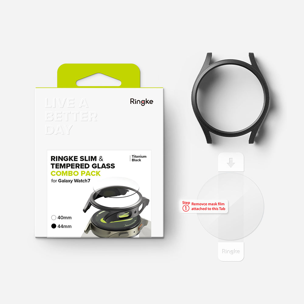 Funda Ringke Slim para Samsung Galaxy Watch7 44mm, Gris