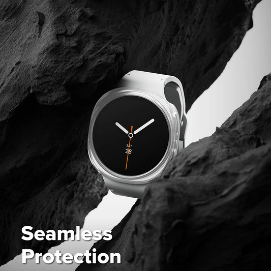 Funda Ringke Slim para Samsung Galaxy Watch8 44mm, Set de 2 piezas, Negra Mate