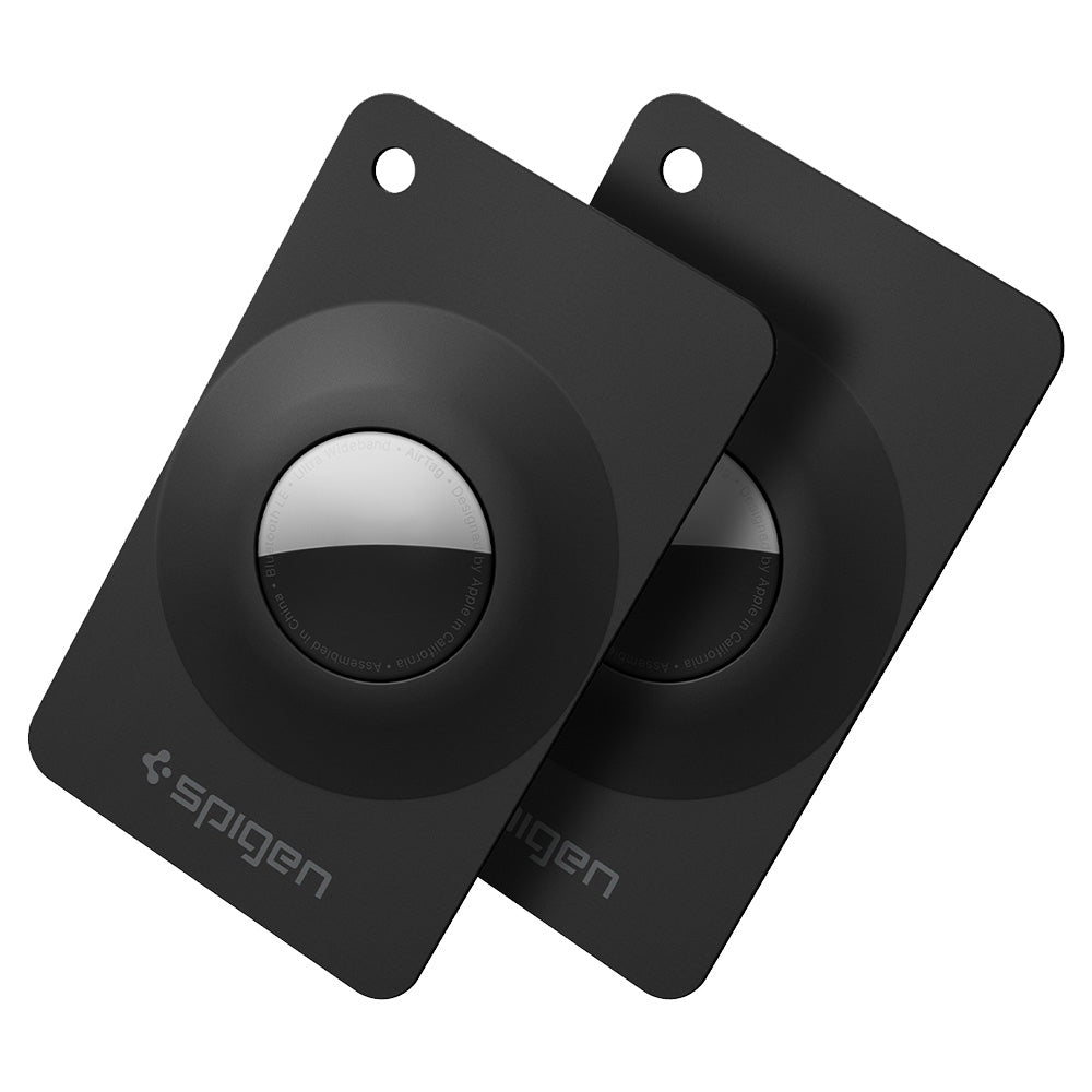 Funda Spigen Air Fit 2 para Apple AirTag, Set de 2 piezas, Negra ACS11199