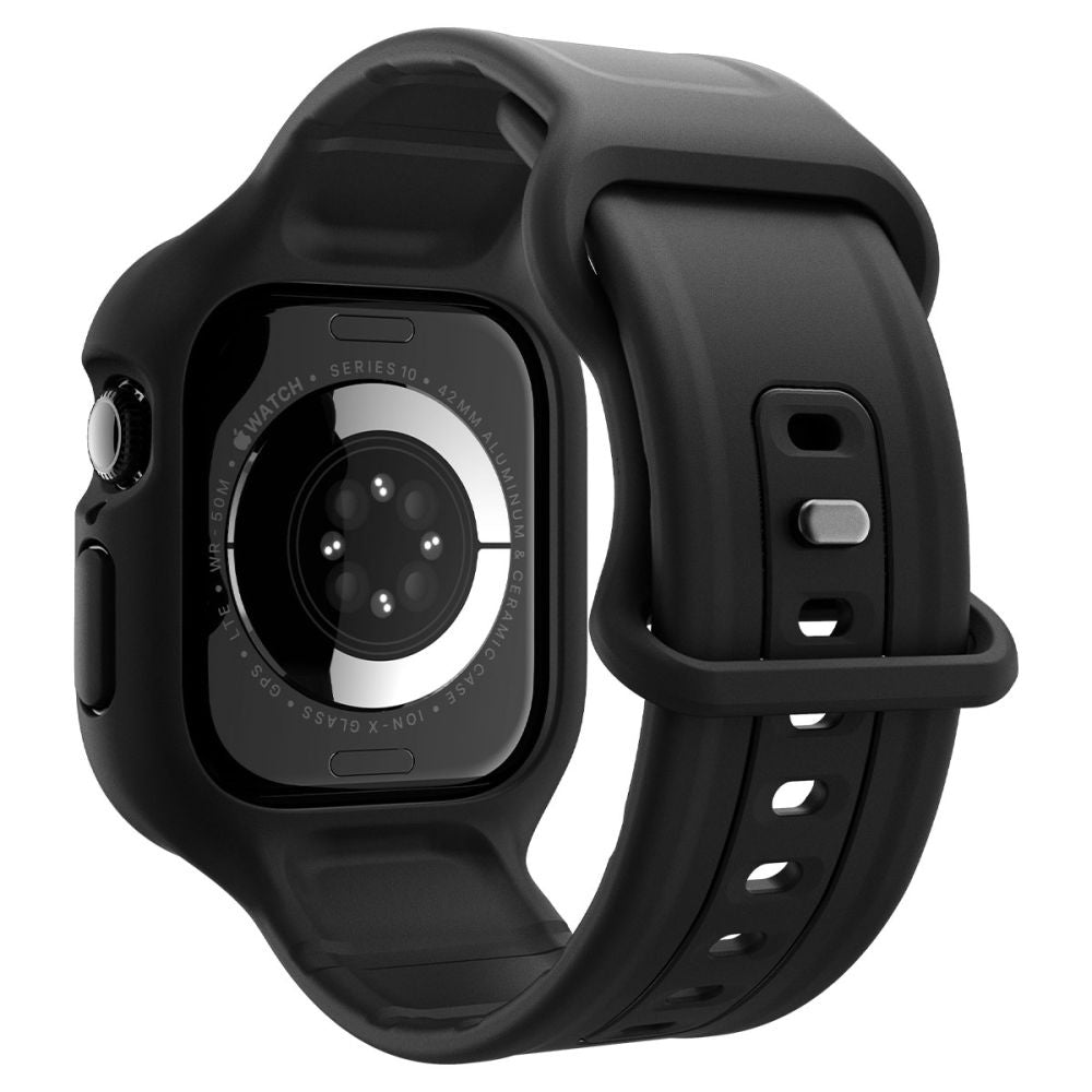 Correa Spigen Caseology Vault Pro para Apple Watch Series 10 / 11 42mm, Negra Mate ACS09390