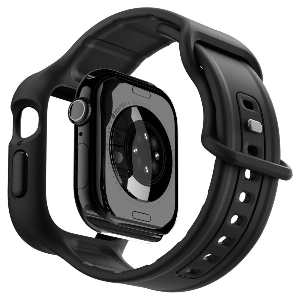 Correa Spigen Caseology Vault Pro para Apple Watch Series 10 / 11 42mm, Negra Mate ACS09390