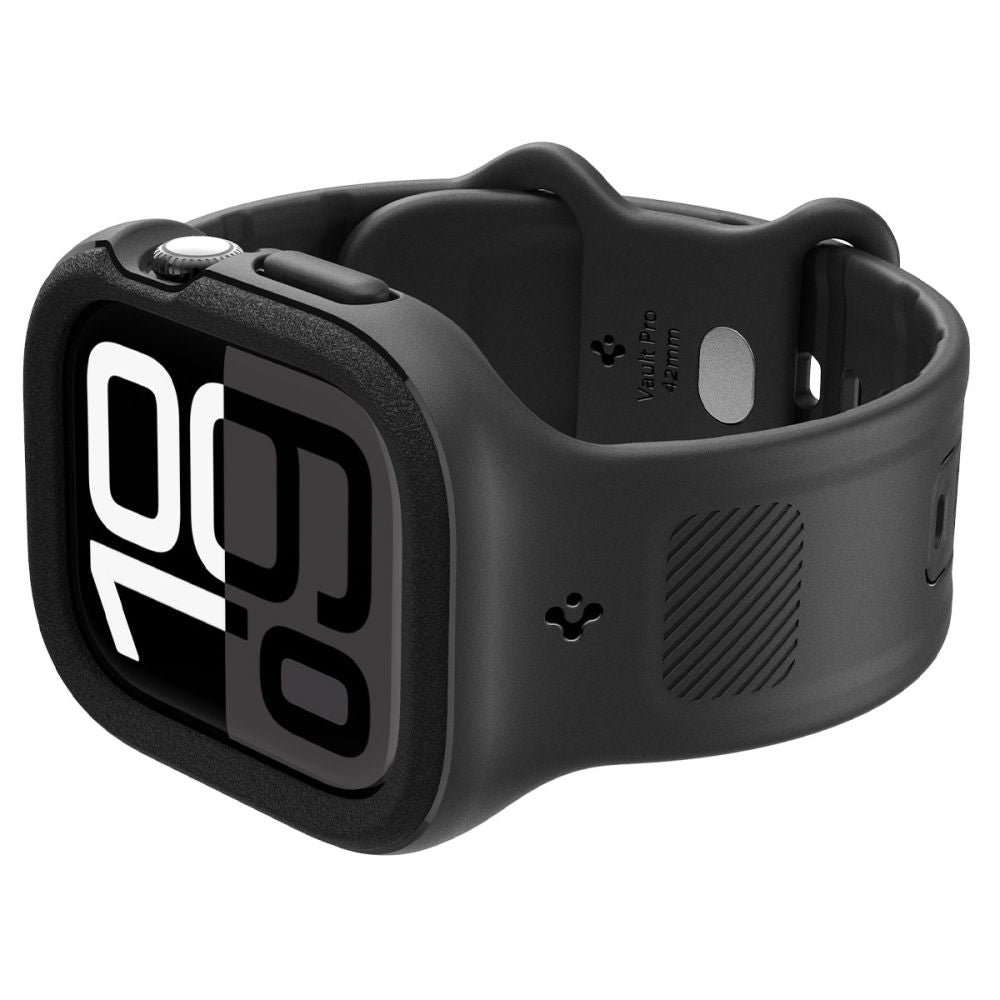 Correa Spigen Caseology Vault Pro para Apple Watch Series 10 / 11 42mm, Negra Mate ACS09390