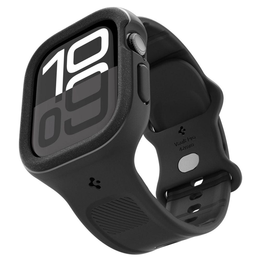 Correa Spigen Caseology Vault Pro para Apple Watch Series 10 / 11 42mm, Negra Mate ACS09390