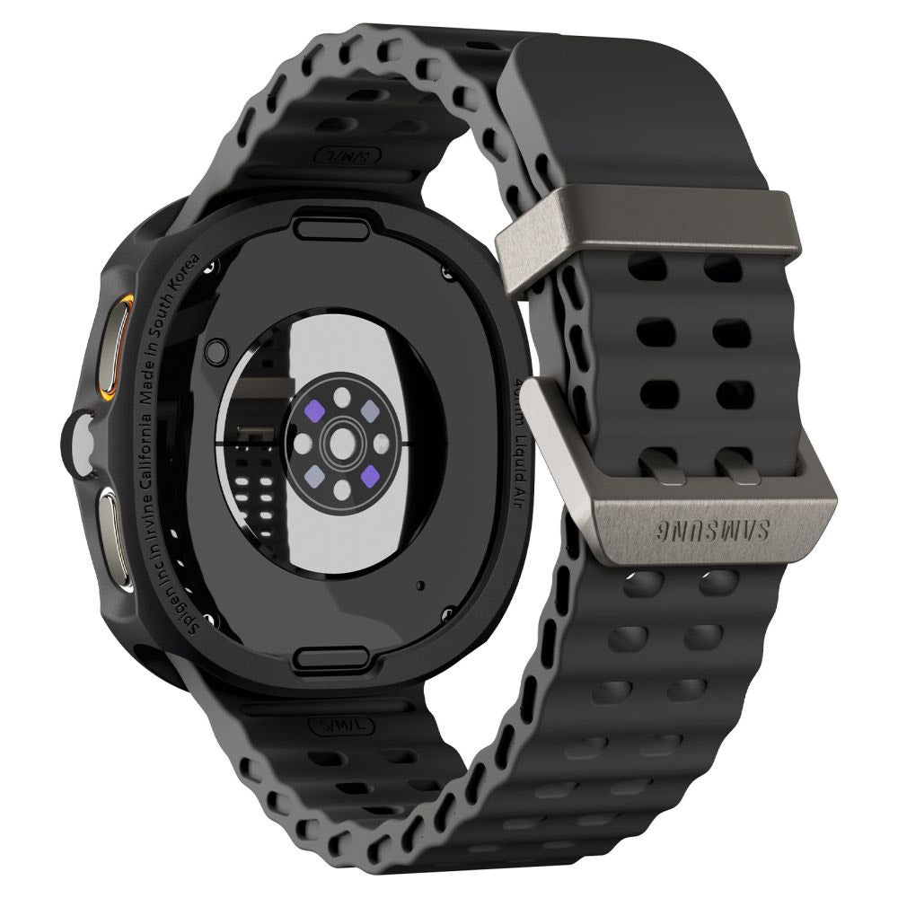 Funda Spigen Liquid Air para Samsung Galaxy Watch8 44mm, Negra Mate ACS09839