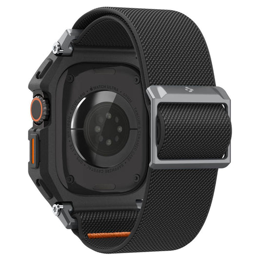 Funda Spigen Lite Fit Pro con Protector de Pantalla para Apple Watch Ultra Series, Negra Mate ACS11415