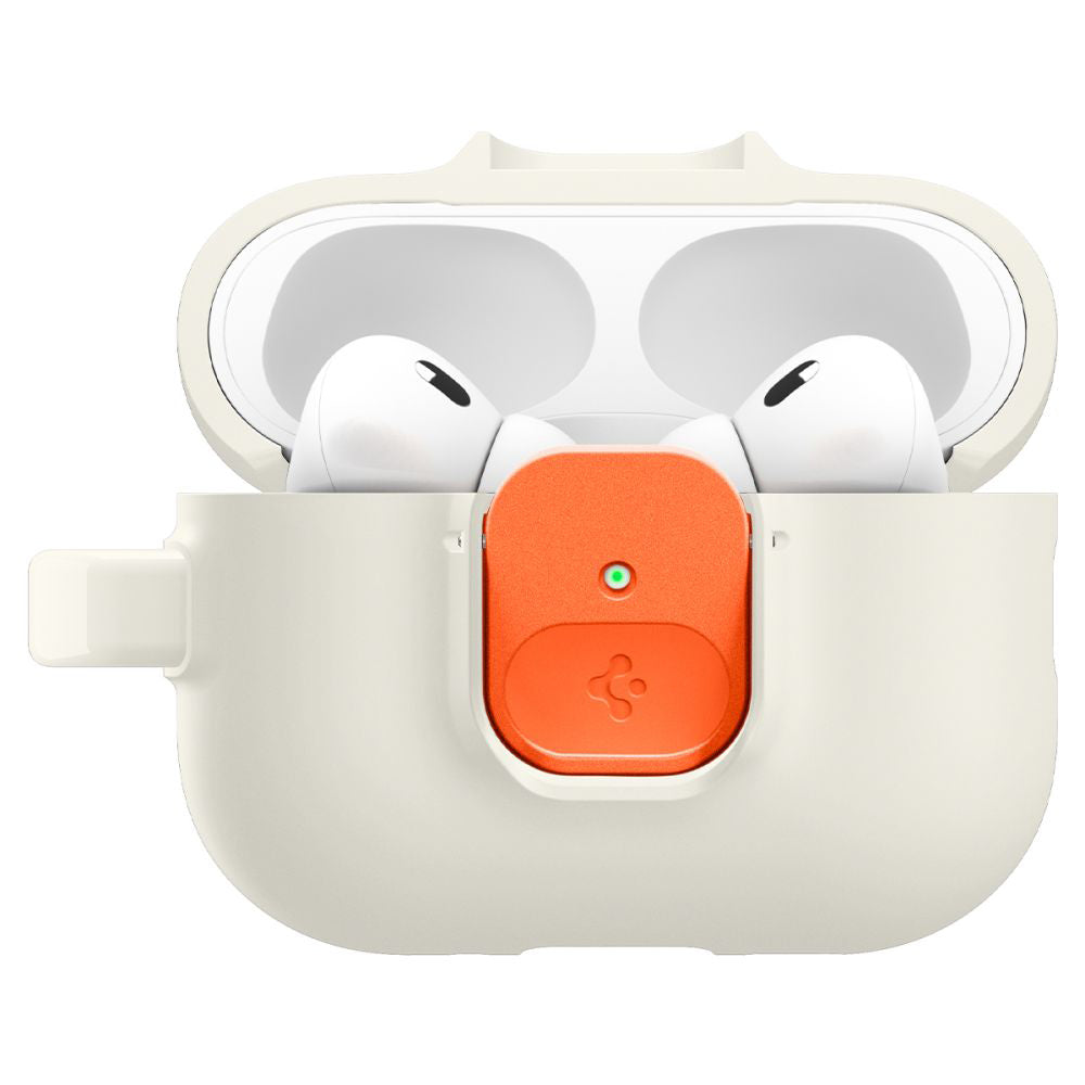 Funda Spigen Nano Pop para Apple AirPods Pro 3, Beige Naranja ACS10134
