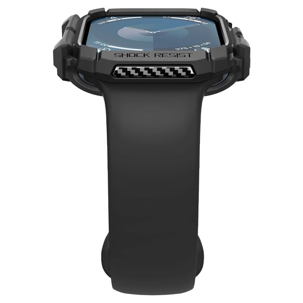 Funda Spigen Rugged Armor para Apple Watch Series 10 / 11 42mm, Negra ACS08585