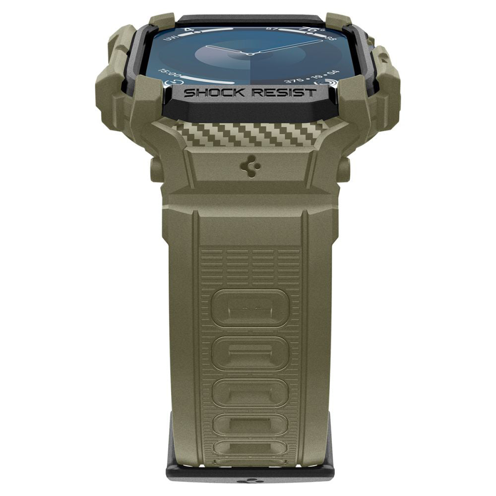 Funda Spigen Rugged Armor Pro para Apple Watch Series 10 46mm, Kaki ACS08608