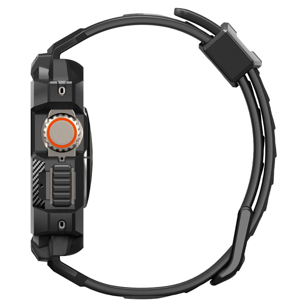 Funda Spigen Rugged Armor Pro para Apple Watch Ultra Series, Negra