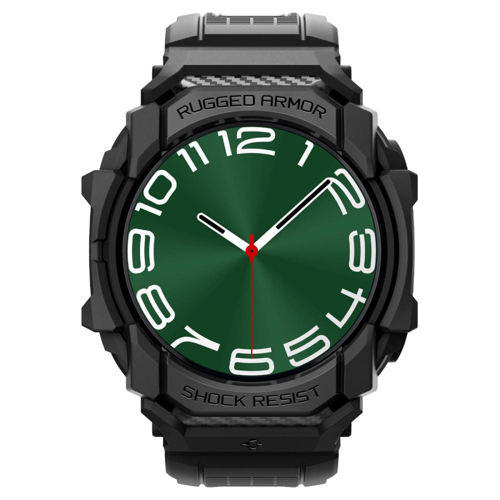 Funda Spigen Rugged Armor Pro para Samsung Galaxy Watch Ultra, Negra ACS08427