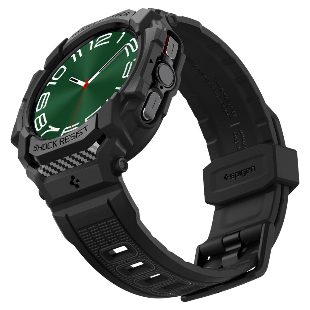 Funda Spigen Rugged Armor Pro para Samsung Galaxy Watch Ultra, Negra ACS08427