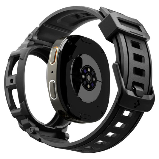 Funda Spigen Rugged Armor Pro para Samsung Galaxy Watch8 40mm, Negra Mate ACS10005