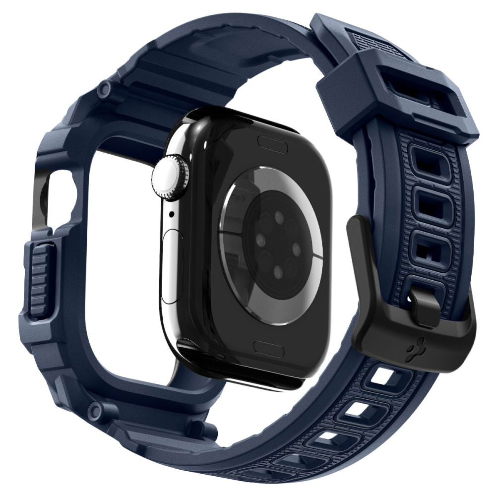Funda Spigen Rugged Armor Pro V2 para Apple Watch Series 10 / 11 42mm, Azul Marino ACS10495