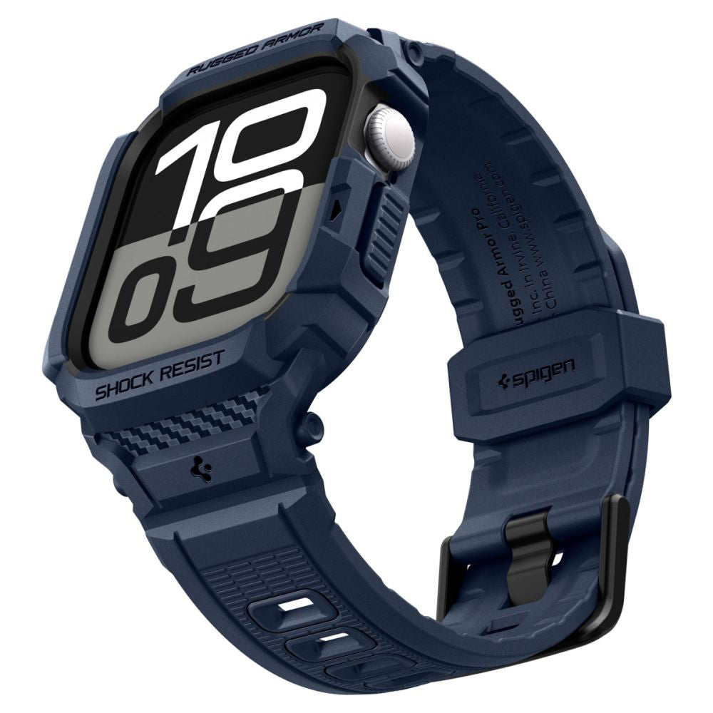 Funda Spigen Rugged Armor Pro V2 para Apple Watch Series 10 / 11 42mm, Azul Marino ACS10495