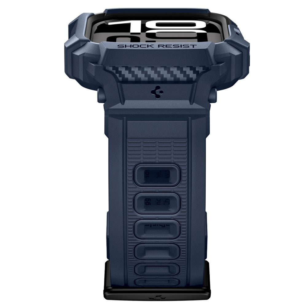 Funda Spigen Rugged Armor Pro V2 para Apple Watch Series 10 / 11 42mm, Azul Marino ACS10495