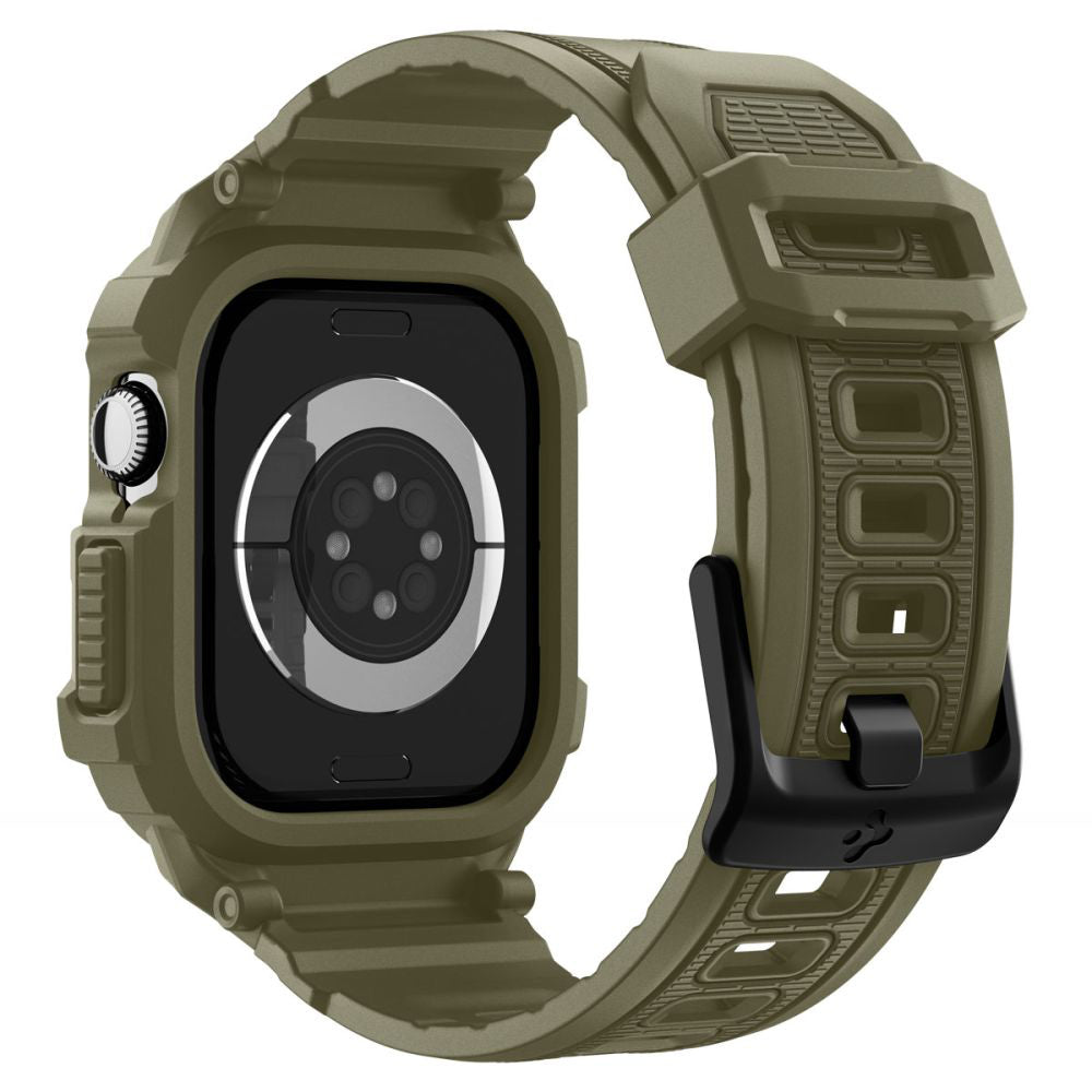 Funda Spigen Rugged Armor Pro V2 para Apple Watch Series 10 / 11 46mm, Caqui ACS10507