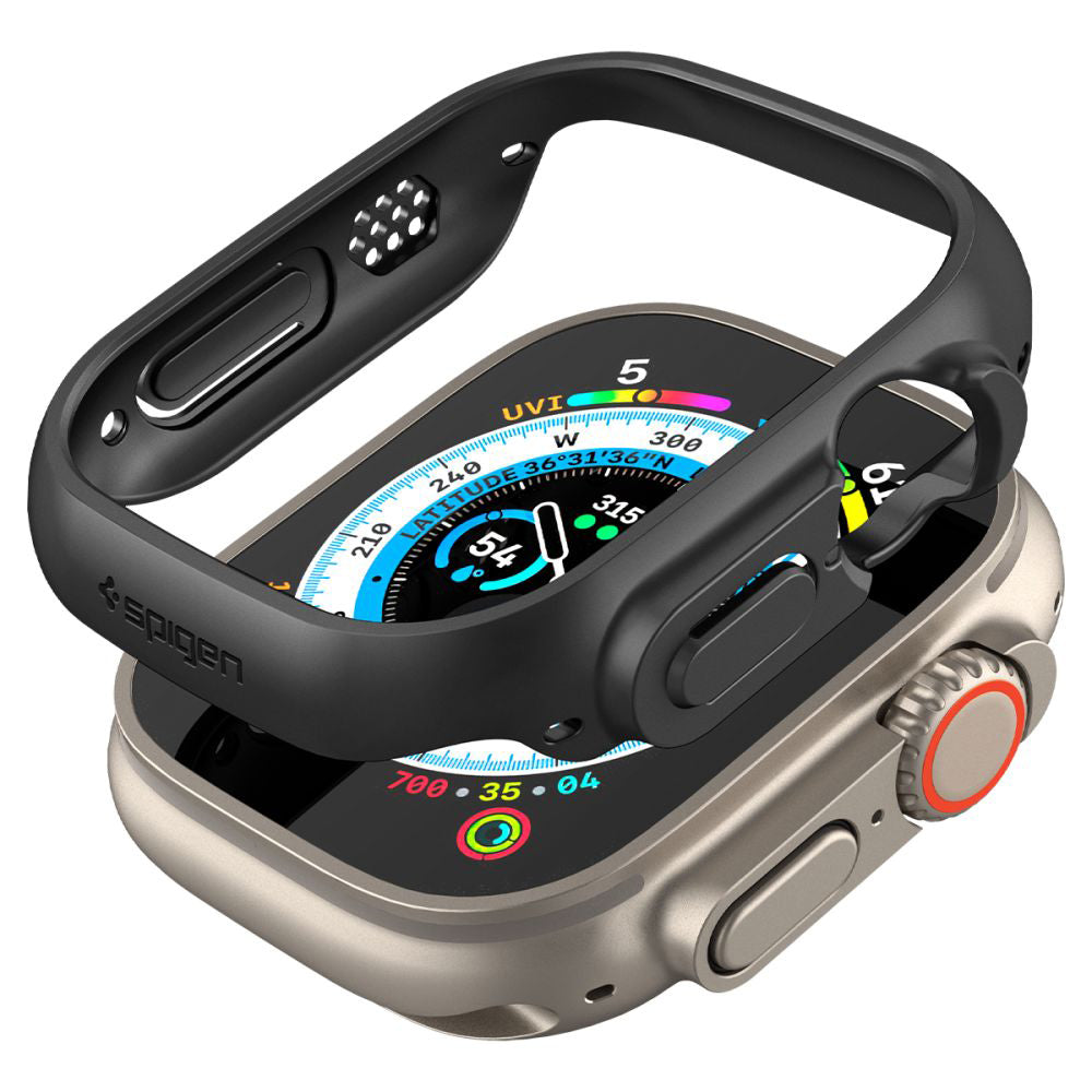 Funda Spigen Thin Fit para Apple Watch Ultra Series, Negra ACS05458